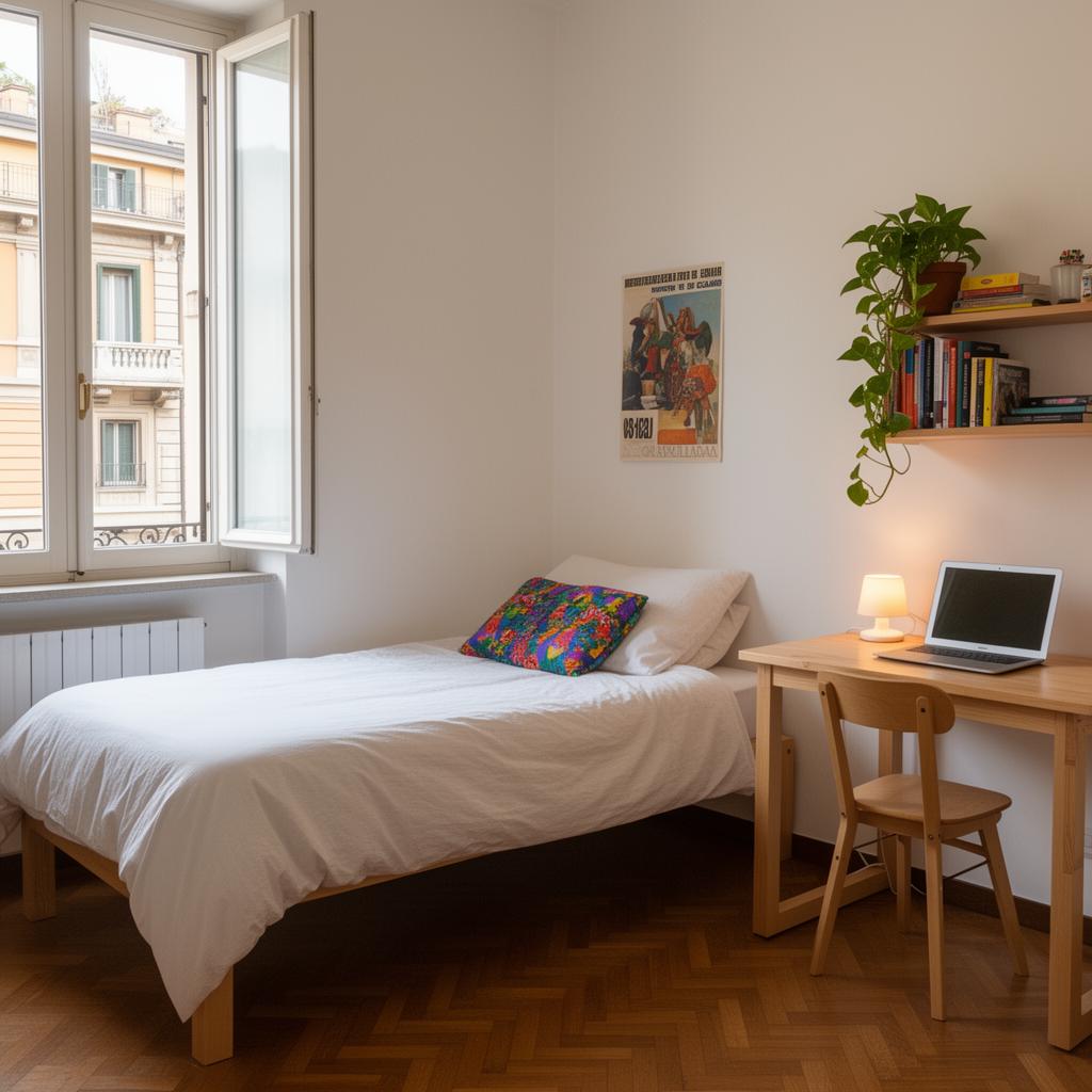 Bright room in Navigli